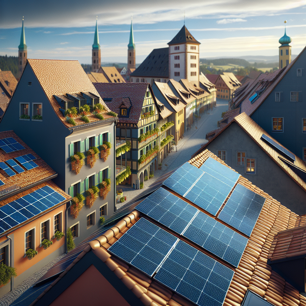 Dachfarbe und Photovoltaik-Effizienz in Ravensburg
